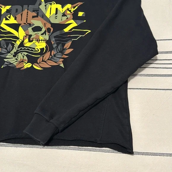 VLONE Friends Skull Camo Hoodie, Size M